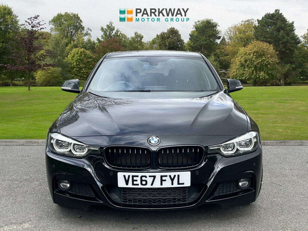BMW 3 Series 330D M Sport Shadow Edition VE67FYL Blue #2