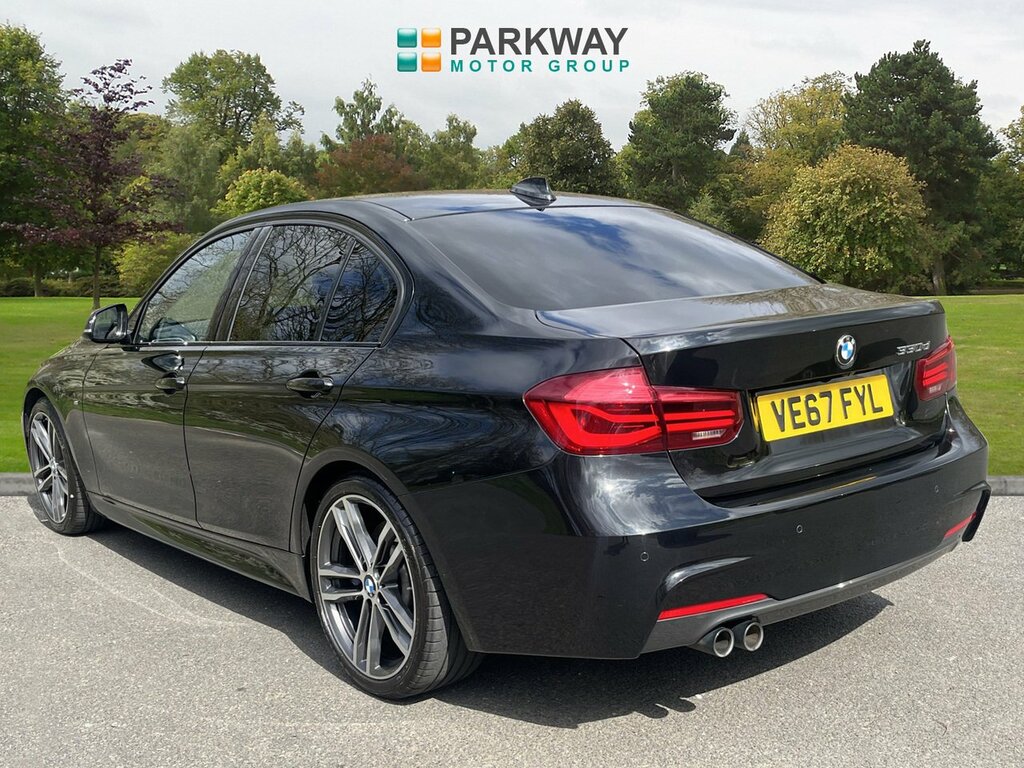BMW 3 Series 330D M Sport Shadow Edition VE67FYL Blue #6