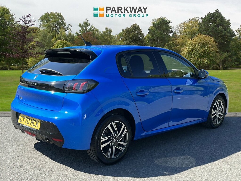 Peugeot 208 Hatchback CY70HCK Blue #4