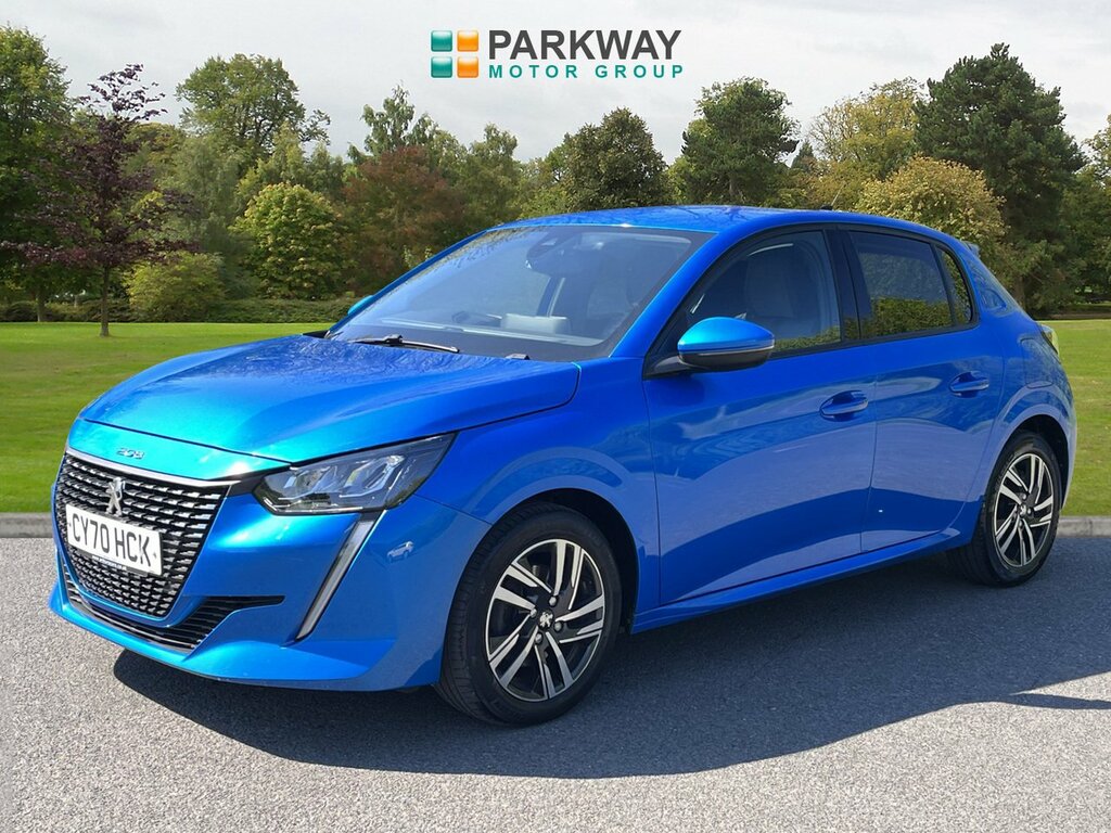 Peugeot 208 Hatchback CY70HCK Blue #3