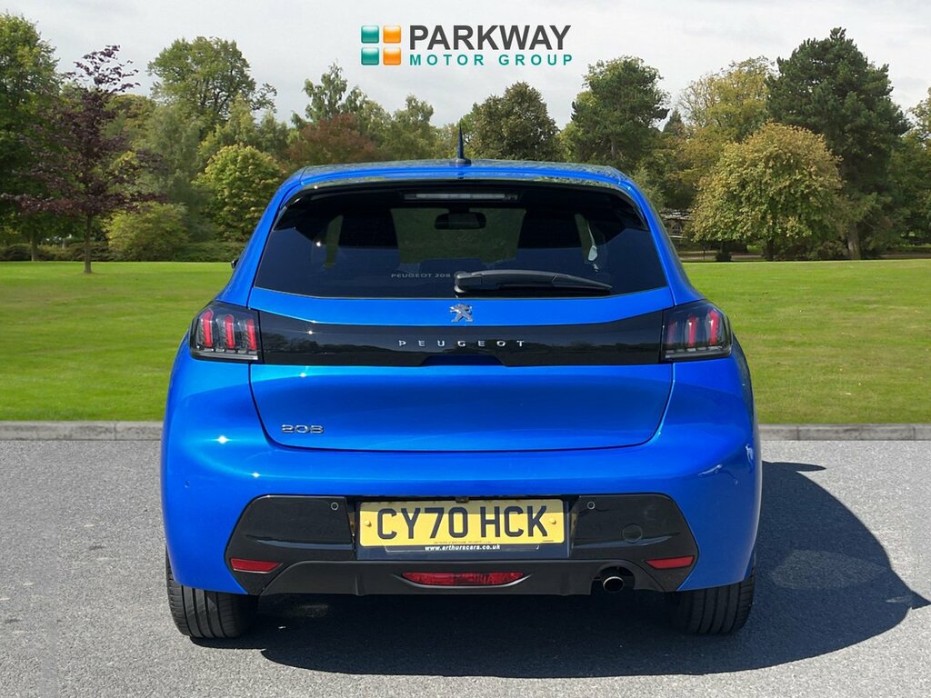 Peugeot 208 Hatchback CY70HCK Blue #5