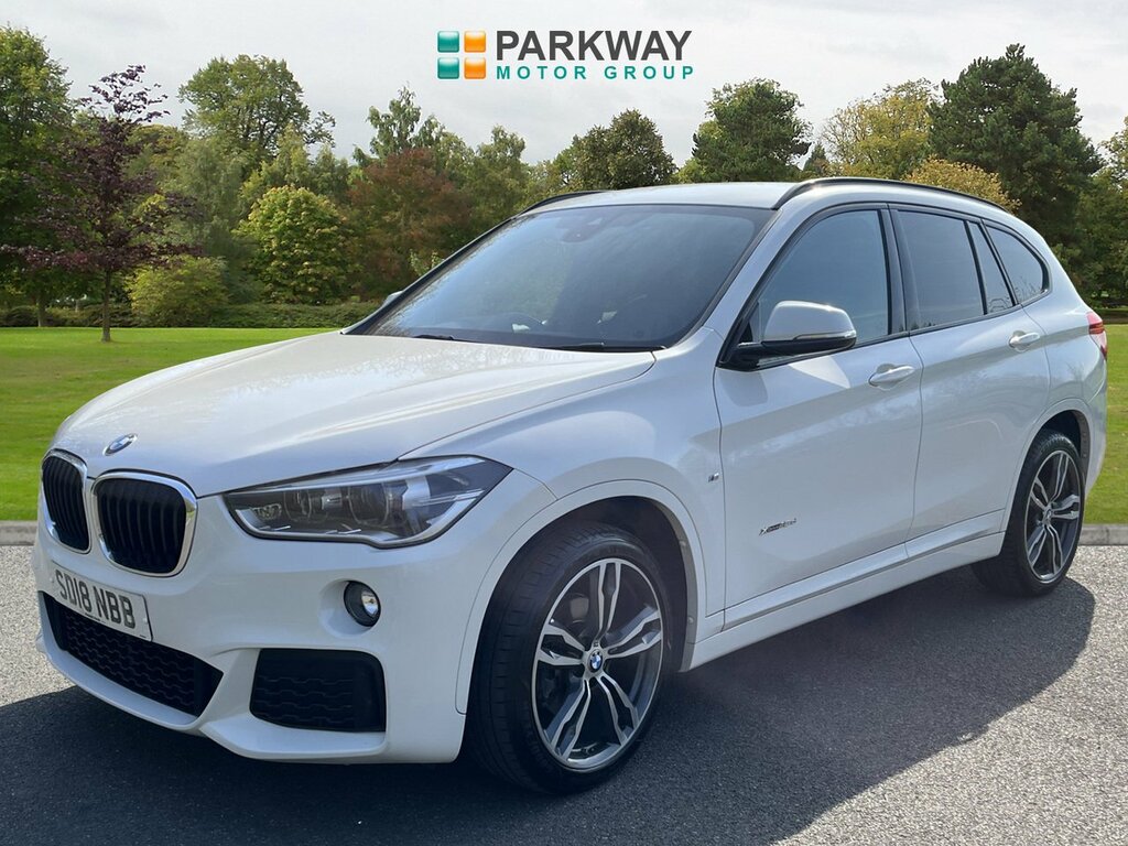 BMW X1 Xdrive18d M Sport SD18NBB White #3