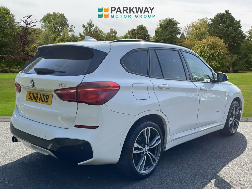 BMW X1 Xdrive18d M Sport SD18NBB White #4