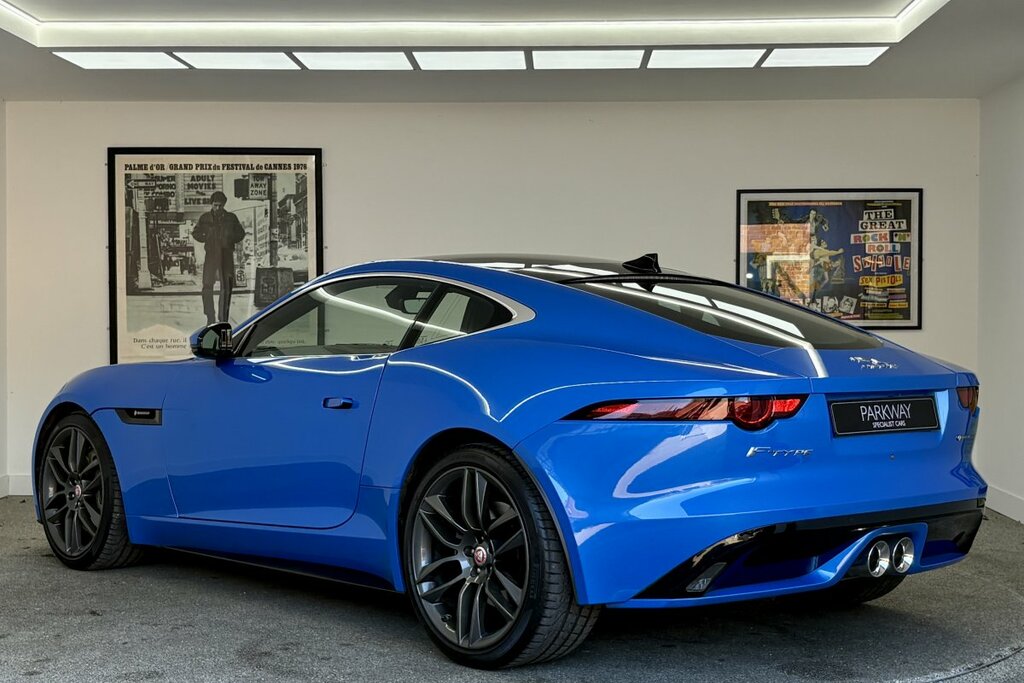 Jaguar F-Type 3.0 V6 Dynamic-r RE67KYP Blue #5