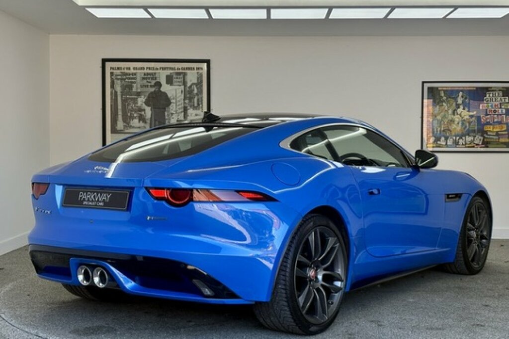 Jaguar F-Type 3.0 V6 Dynamic-r RE67KYP Blue #4