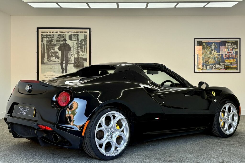 Alfa Romeo 4C 1.8 Tct Spider Black #5