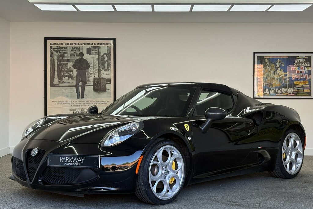 Alfa Romeo 4C 1.8 Tct Spider Black #3
