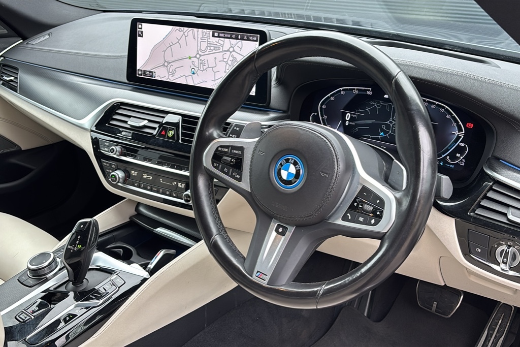 BMW 5 Series 545E Xdrive M Sport Techpro Pack 394 KT22HLN Blue #6