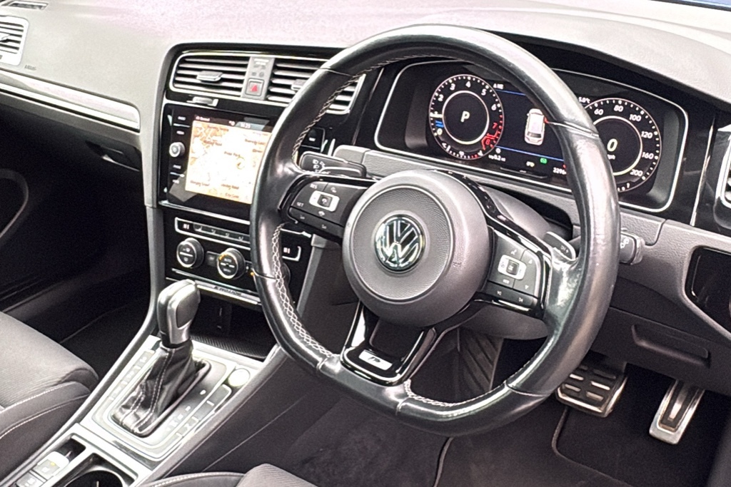Volkswagen Golf 2.0 Tsi 300 R 4Motion Dsg 300 Ps FN70OPL Blue #6