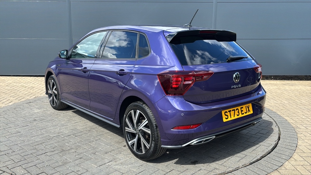 Volkswagen Polo 1.0 Tsi R-line 95 Ps Purple #3