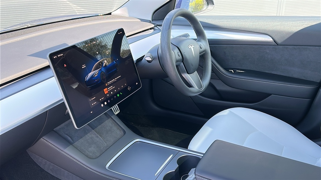 Tesla Model 3 Performance Awd Performance Upgrade 45 AJ72HXV Blue #2