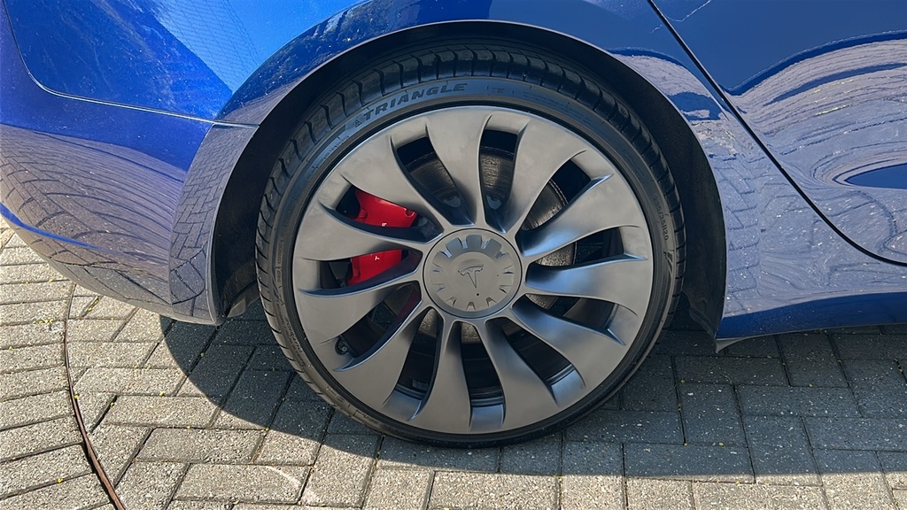 Tesla Model 3 Performance Awd Performance Upgrade 45 AJ72HXV Blue #5