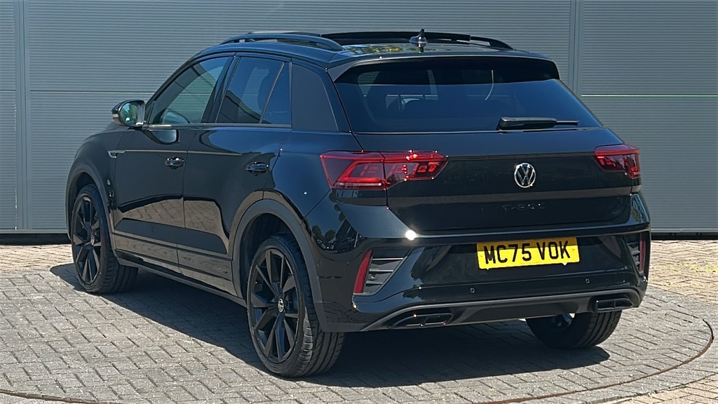 Volkswagen T-Roc 1.5 Tsi Black Edition Plus 150 Ps MC75VOK Black #3