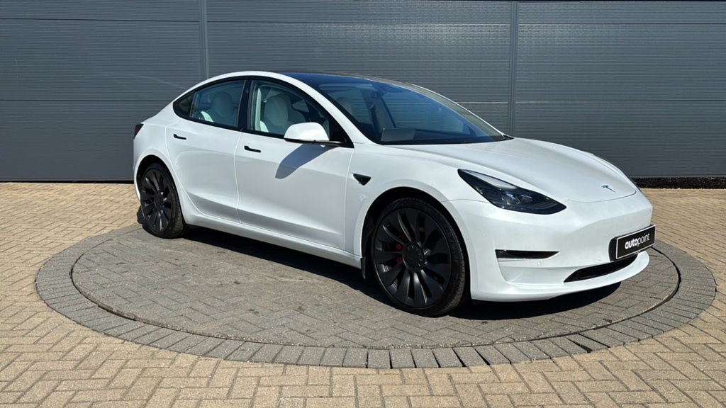 Tesla Model 3 Performance Awd Performance Upgrade 45 White