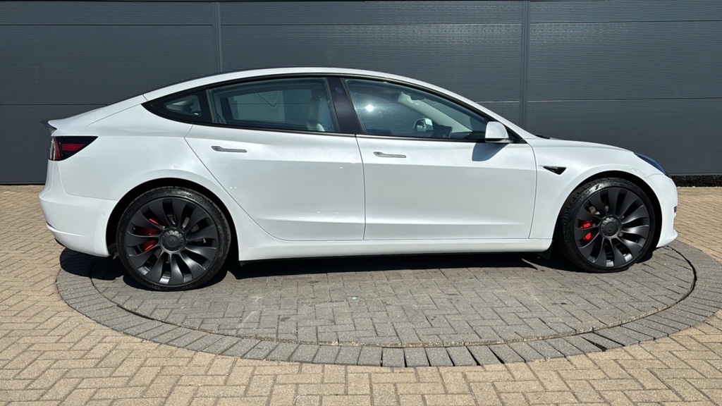 Tesla Model 3 Performance Awd Performance Upgrade 45 GJ71UGL White #4