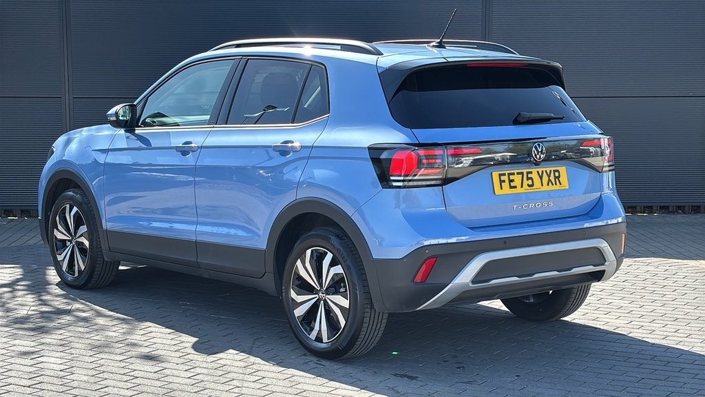 Volkswagen T-Cross 1.0 Tsi 115 Match Dsg 115 Ps FE75YXR Blue #3