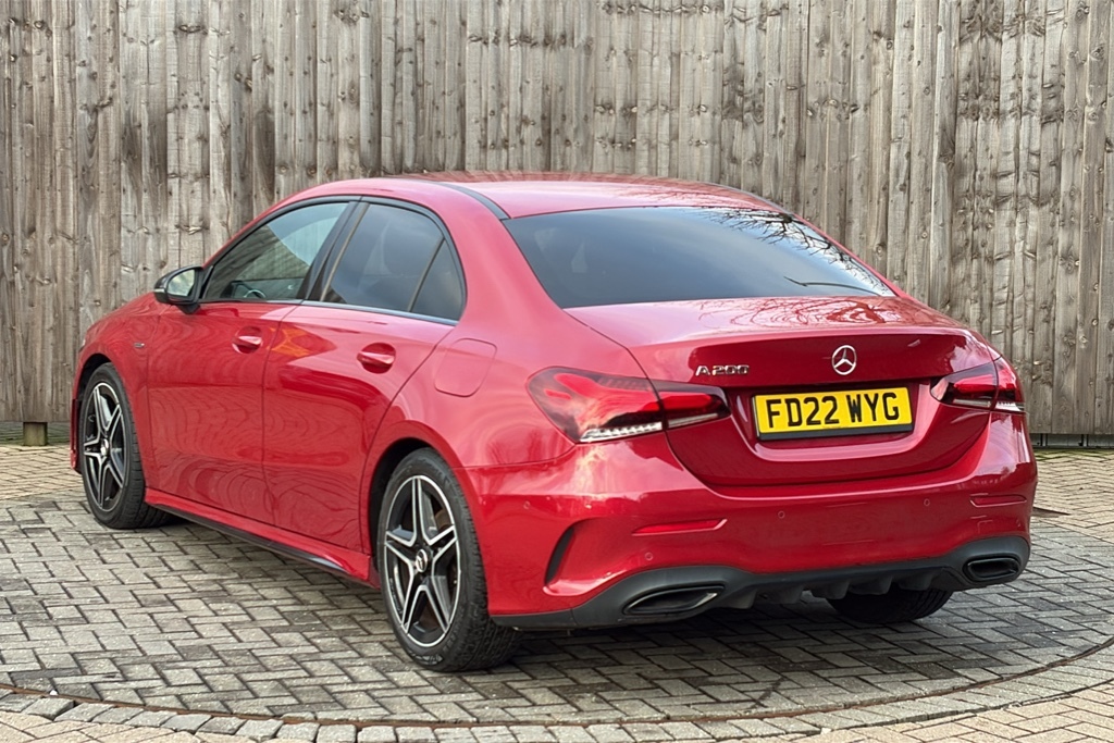 Mercedes-Benz A Class A200 Amg Line Executive Edition 163 Ps FD22WYG Red #3