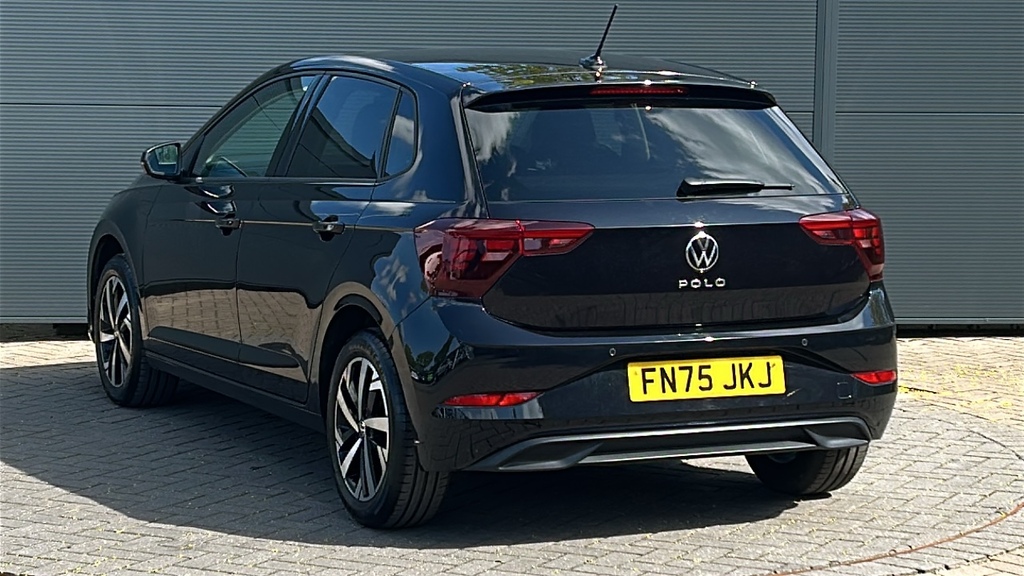Volkswagen Polo 1.0 Tsi Match 95 Ps FN75JKJ Black #3