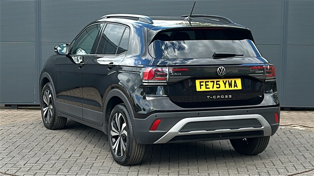 Volkswagen T-Cross 1.0 Tsi 115 Match Dsg 115 Ps FE75YWA Black #3