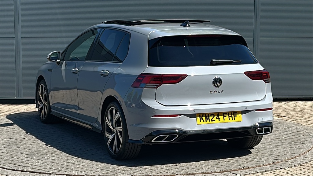 Volkswagen Golf 2.0 Tdi 150 R-line Dsg 150 Ps KM24FHF Grey #3