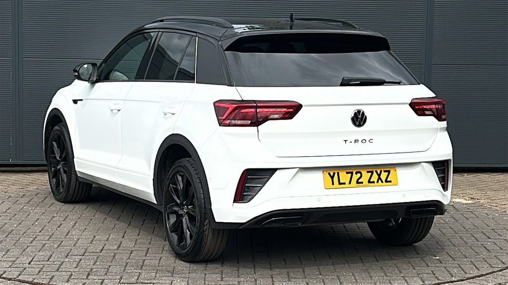 Volkswagen T-Roc 1.5 Tsi R-line 150 Ps YL72ZXZ White #3