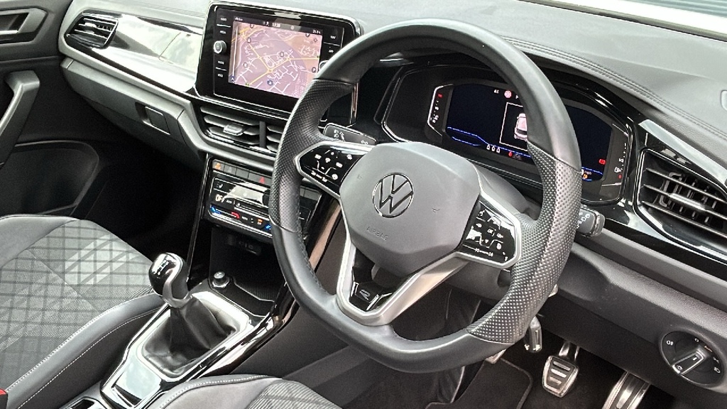 Volkswagen T-Roc 1.5 Tsi R-line 150 Ps YL72ZXZ White #6