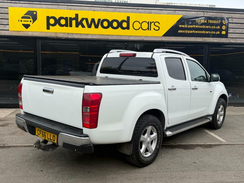 Isuzu D-Max Pickup 2.5 Td Utah Huntsman 4X4 201666 White #4