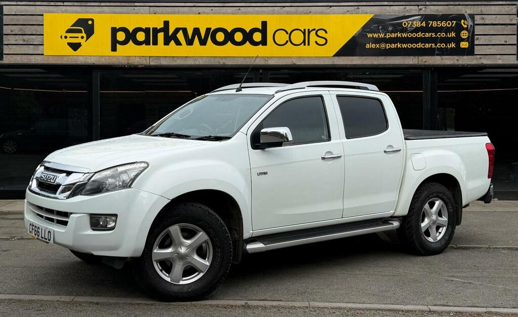 Isuzu D-Max Pickup 2.5 Td Utah Huntsman 4X4 201666 White #2