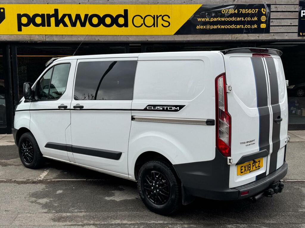 Ford Transit Custom Panel Van 2.0 Tdci 270 L1 H1 6Dr 201818 EX18PCZ White #4