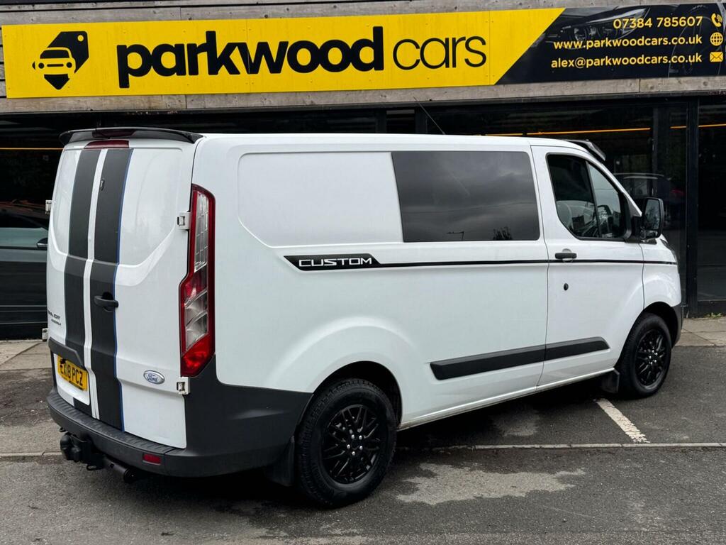 Ford Transit Custom Panel Van 2.0 Tdci 270 L1 H1 6Dr 201818 EX18PCZ White #6