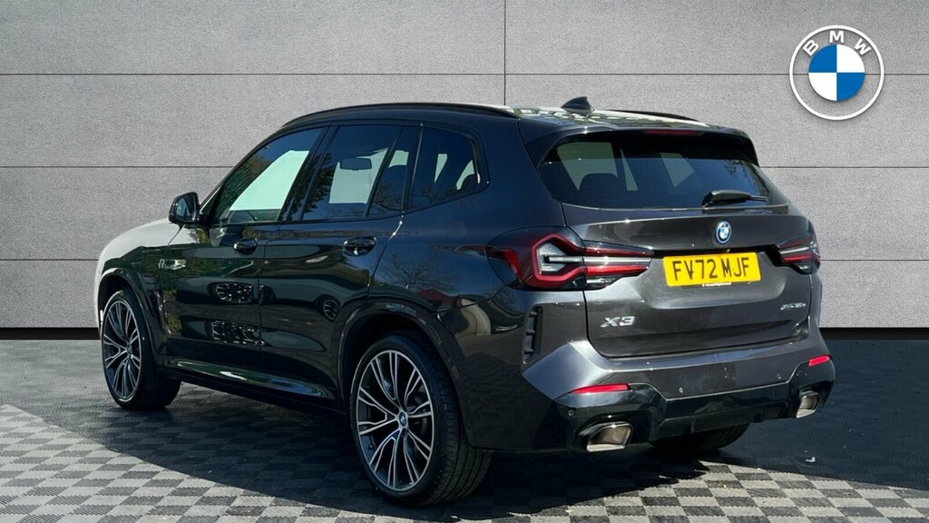 BMW X3 X3 Xdrive30 M Sport FV72MJF Grey #3