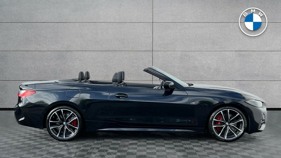 BMW 4 Series 430D M Sport Convertible HD22GVC Black #5