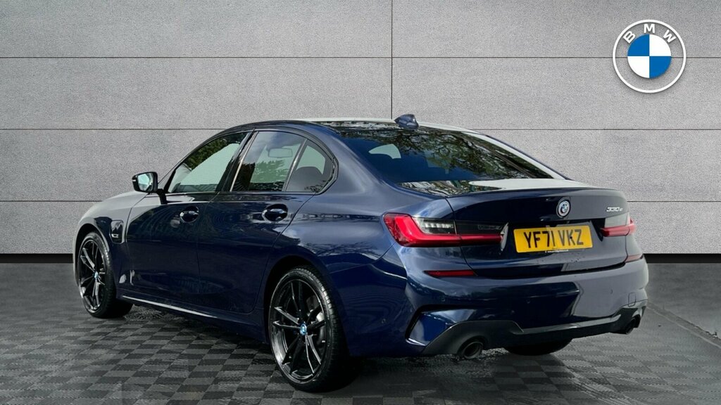 BMW 3 Series 330E M Sport Pro Edition YF71VKZ Blue #3