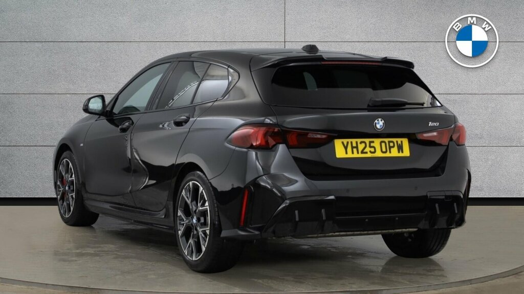 BMW 1 Series 120 M Sport YH25OPW Black #4