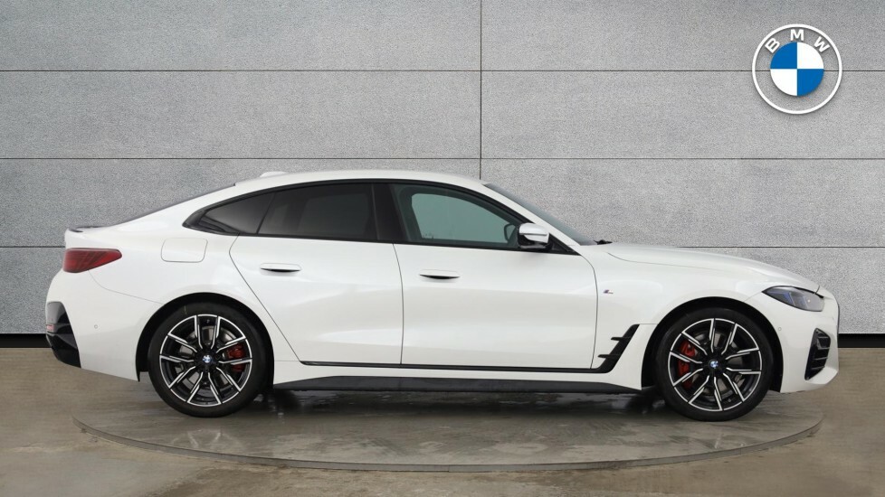BMW 4 Series Gran Coupe 420I M Sport Gran Coupe YF25BHL White #5
