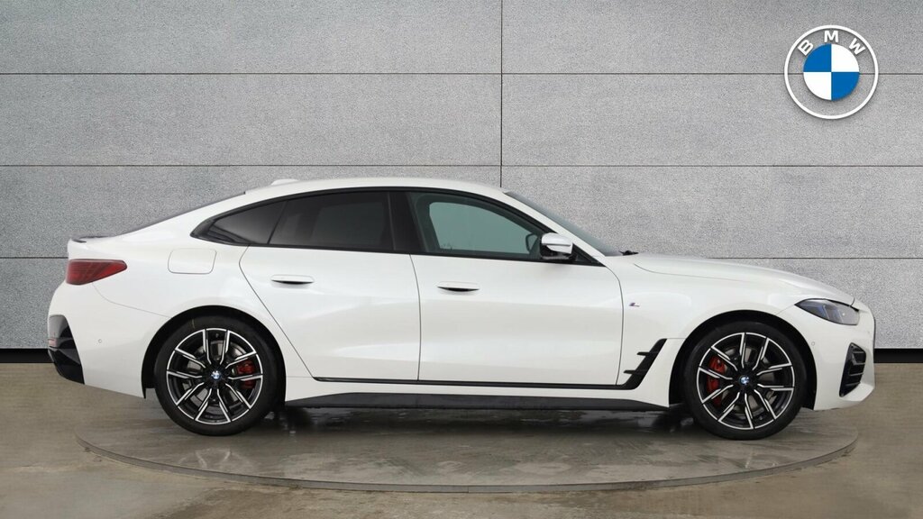 BMW 4 Series Gran Coupe 420I M Sport Gran Coupe YF25BHL White #6