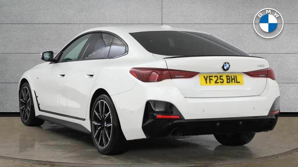 BMW 4 Series Gran Coupe 420I M Sport Gran Coupe YF25BHL White #3