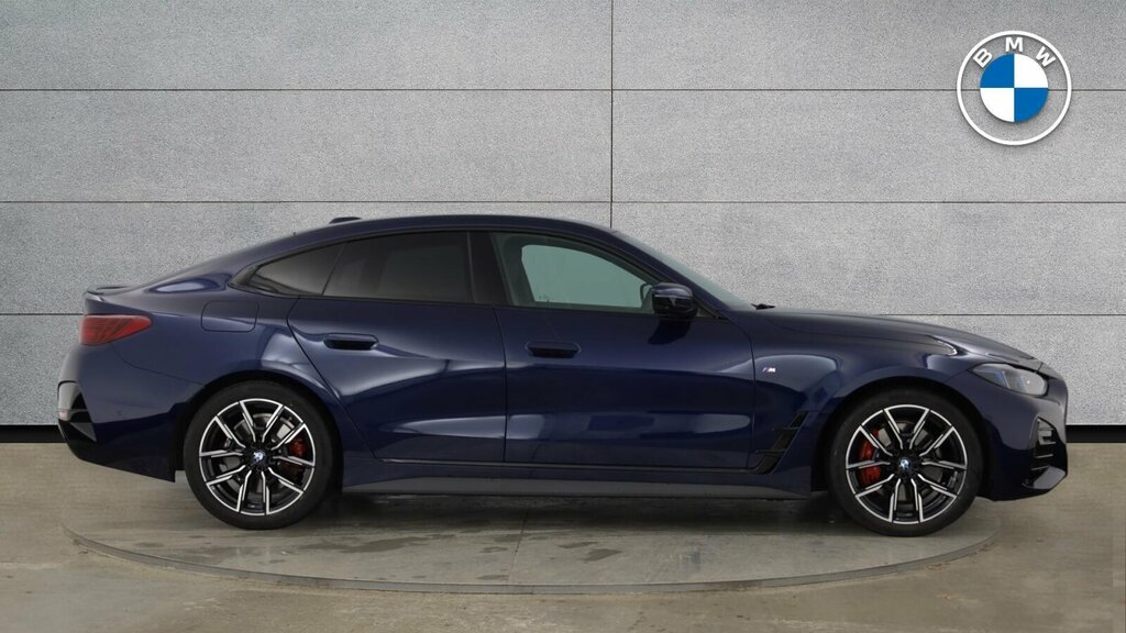 BMW 4 Series Gran Coupe 420I M Sport Gran Coupe YG25XFZ Blue #5