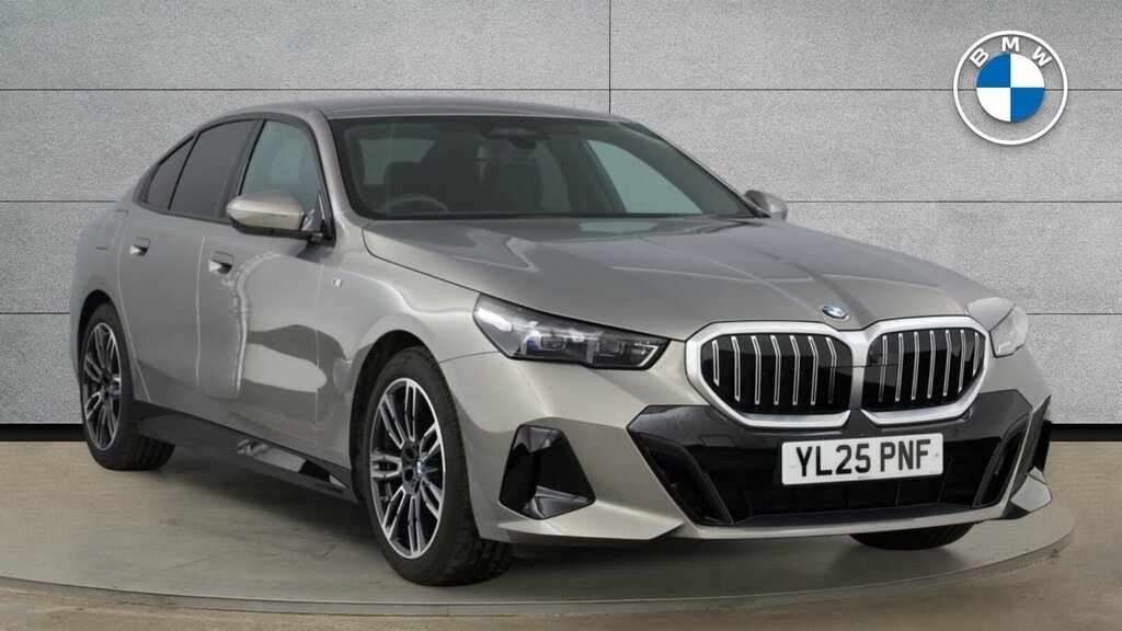 BMW 5 Series 520I M Sport Saloon YL25PNF Grey #2