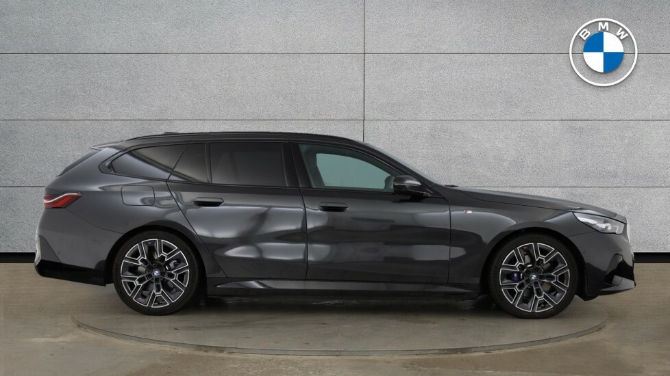 BMW 5 Series 530E M Sport Touring YF25XSX Grey #5