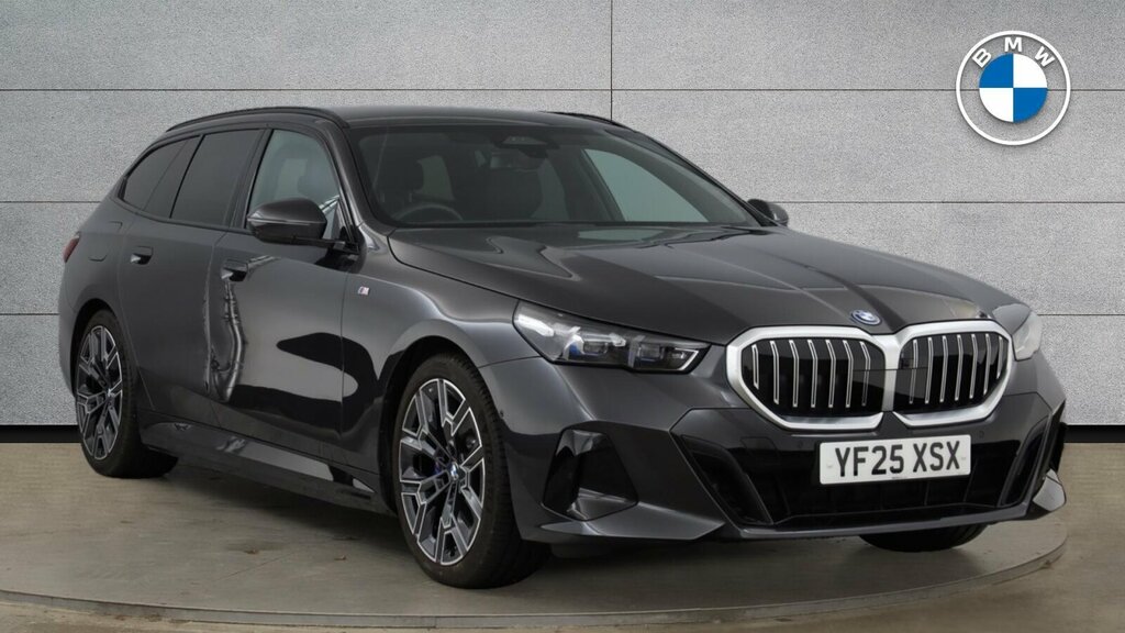 BMW 5 Series 530E M Sport Touring YF25XSX Grey #2