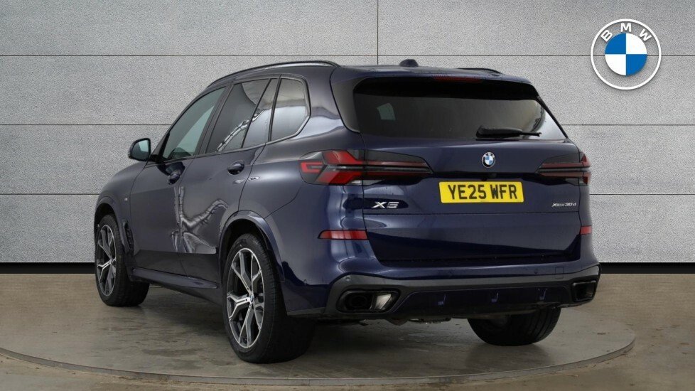 BMW X5 X5 Xdrive30d M Sport YE25WFR Blue #4