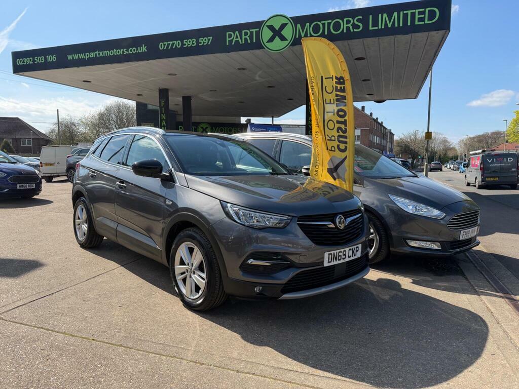 Vauxhall Grandland X 1.2 Turbo Business Edition Nav Euro 6 S S Grey