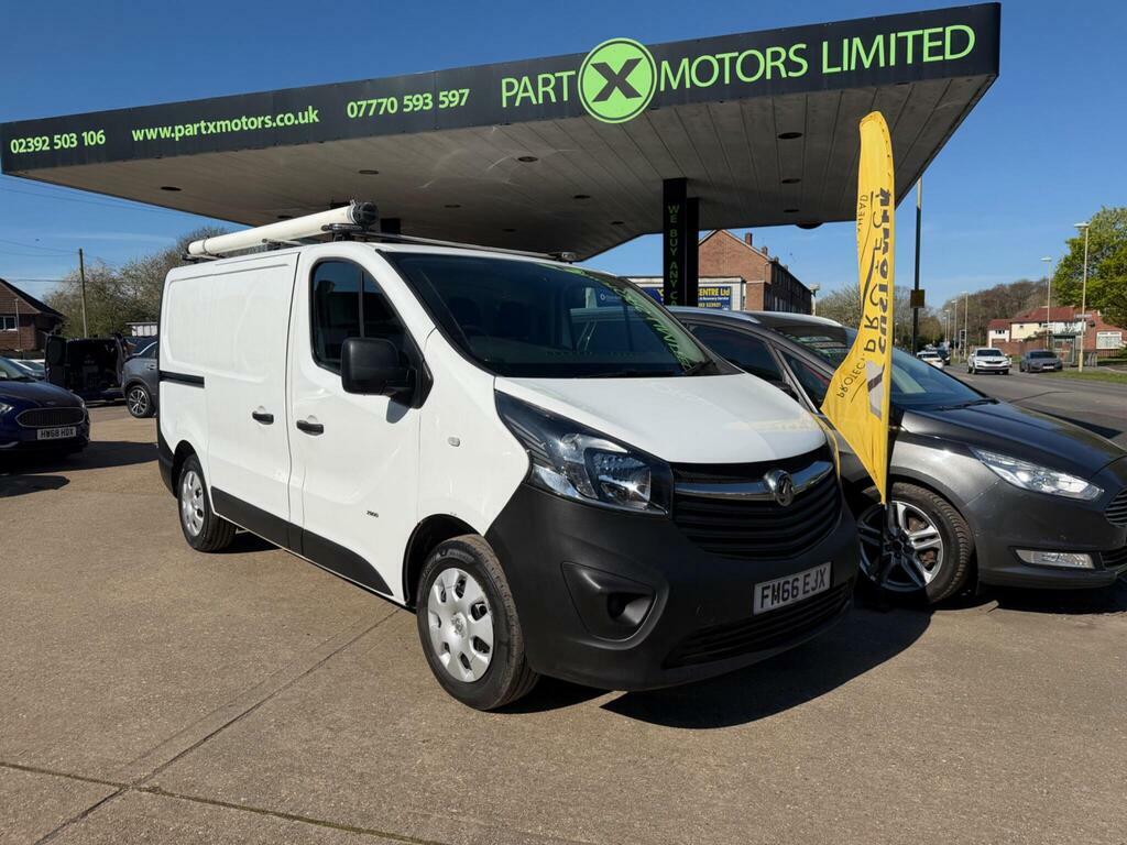 Vauxhall Vivaro 1.6 Cdti 2900 Ecoflex L1 H1 Euro 6 S S White