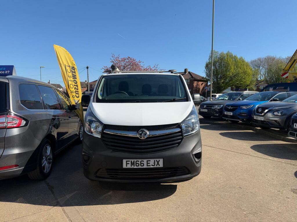 Vauxhall Vivaro 1.6 Cdti 2900 Ecoflex L1 H1 Euro 6 S S FM66EJX White #2