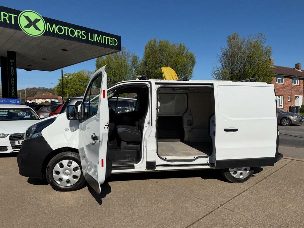 Vauxhall Vivaro 1.6 Cdti 2900 Ecoflex L1 H1 Euro 6 S S FM66EJX White #6