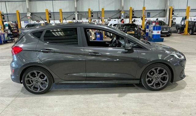 Ford Fiesta 1.0T Ecoboost Gpf St-line Hatchback Man NA69TXM Grey #3