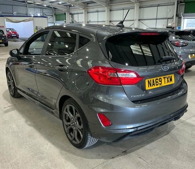 Ford Fiesta 1.0T Ecoboost Gpf St-line Hatchback Man NA69TXM Grey #2