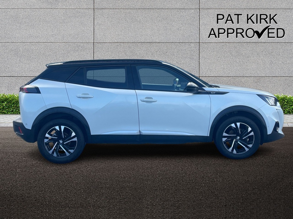 Peugeot 2008 1.2 Puretech 130 Gt Eat8 GSZ6088 White #3