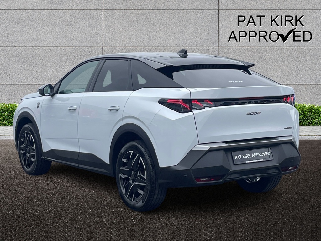 Peugeot 3008 1.2 Hybrid 145 Gt E-dsc6 CY75DFU White #2